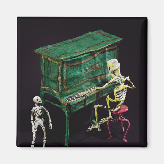 Aimant Le Jour des Morts figure comme musiciens (Devant)