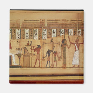 Aimant Le jugement d'Osiris, détail