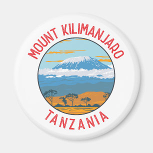 Aimant Le Kilimandjaro Tanzanie Cercle en détresse