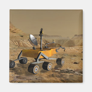 Aimant Le laboratoire de la Science de Mars voyage près