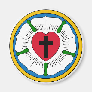 Aimant Le lutheranisme Rose Luther Martin Luther