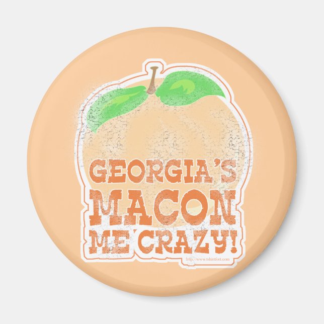 Aimant Le Macon Me fou de Géorgie ! (Devant)