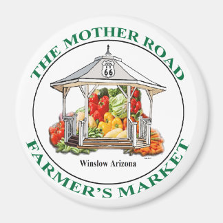 AIMANT LE MARCHÉ DE L'AGRICULTEUR DE LA ROUTE MÈRE