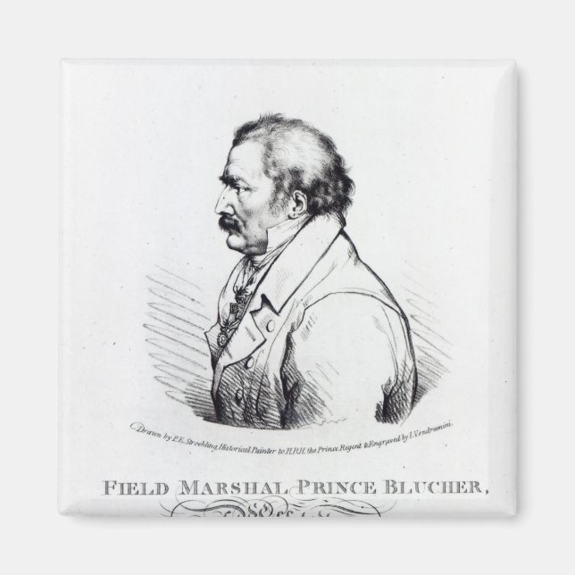 Aimant Le maréchal Prince Blucher de Wahlstadt (Devant)