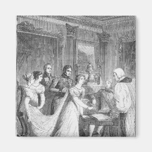 Aimant Le mariage de la princesse Charlotte de
