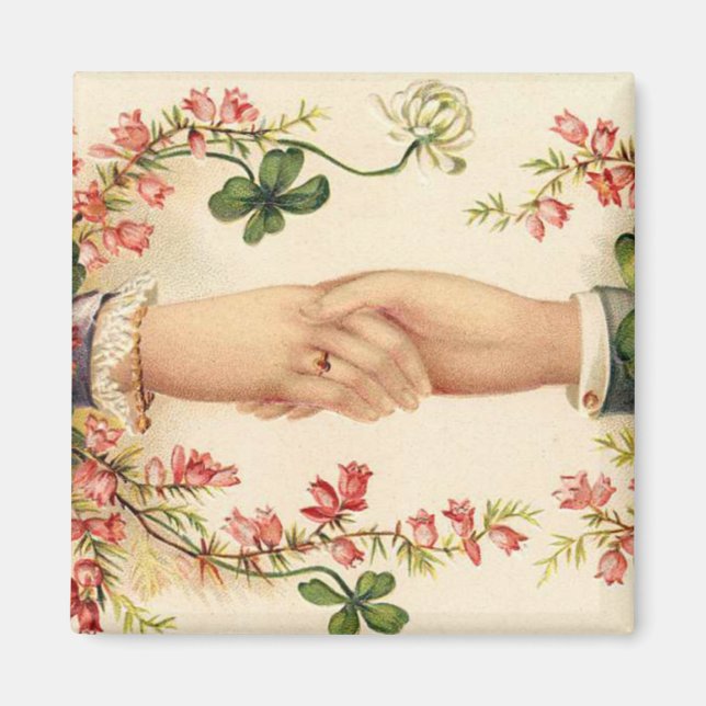 Aimant Le Mariage irlandais romantique privilégie le magn (Devant)