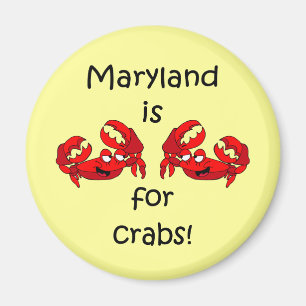 Aimant Le Maryland est pour les crabes