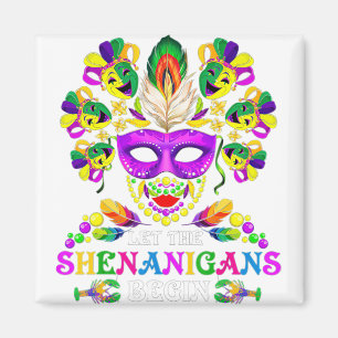 Aimant Le Masque À Lèvres Perles Laisser Les Shenanigans