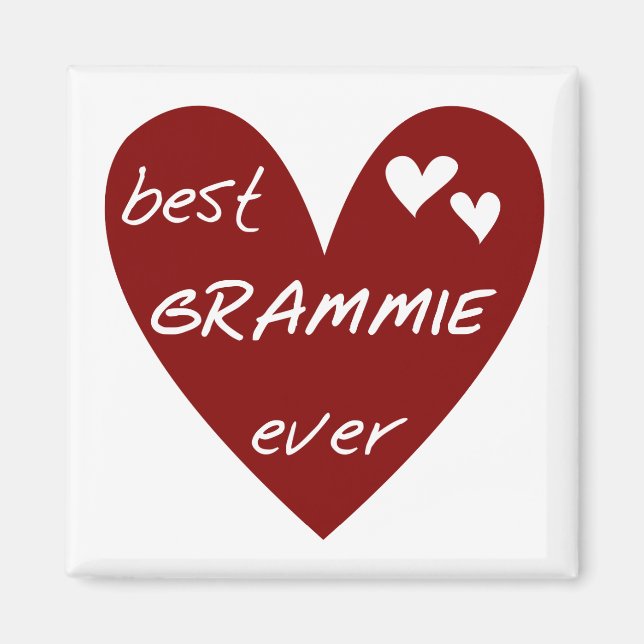 Aimant Le meilleurs T-shirts et cadeaux de Grammie de (Devant)
