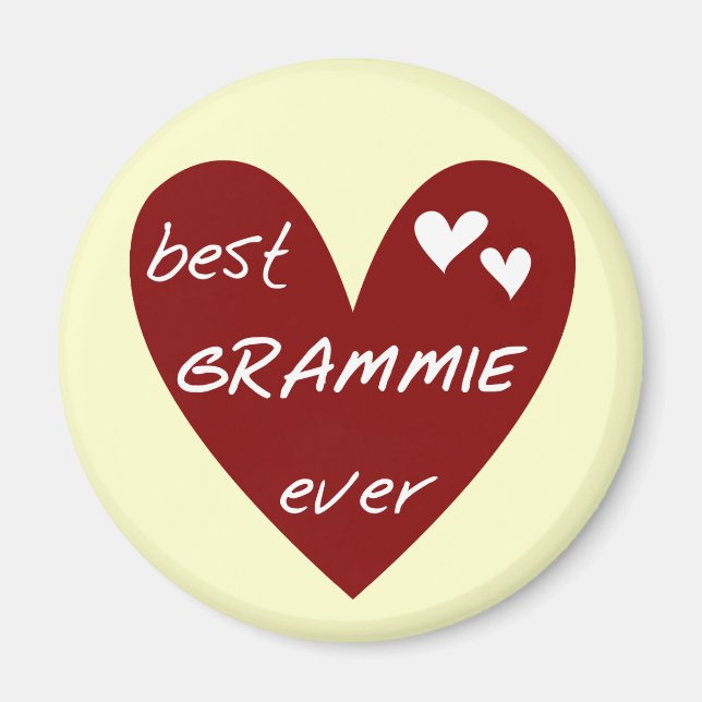 Aimant Le meilleurs T-shirts et cadeaux de Grammie de coe (Devant)