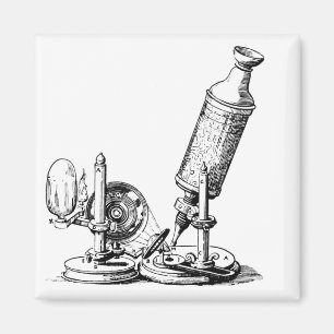 Aimant Le microscope de Robert Hooke