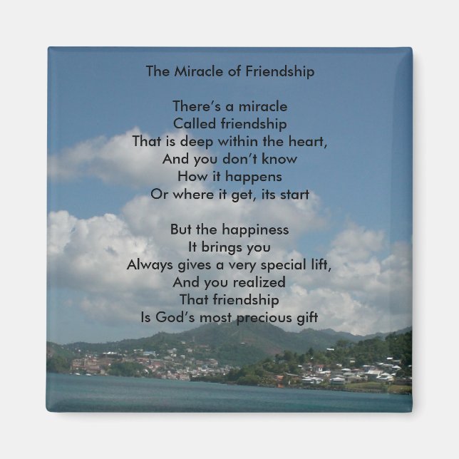 Aimant Le miracle de l'amitié (Devant)