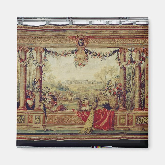 Aimant Le mois d'avril/ Château de Versailles (Devant)