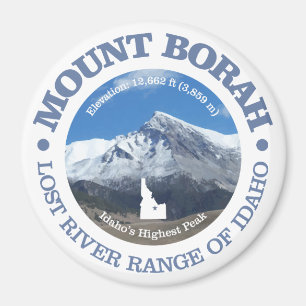 Aimant Le mont Borah