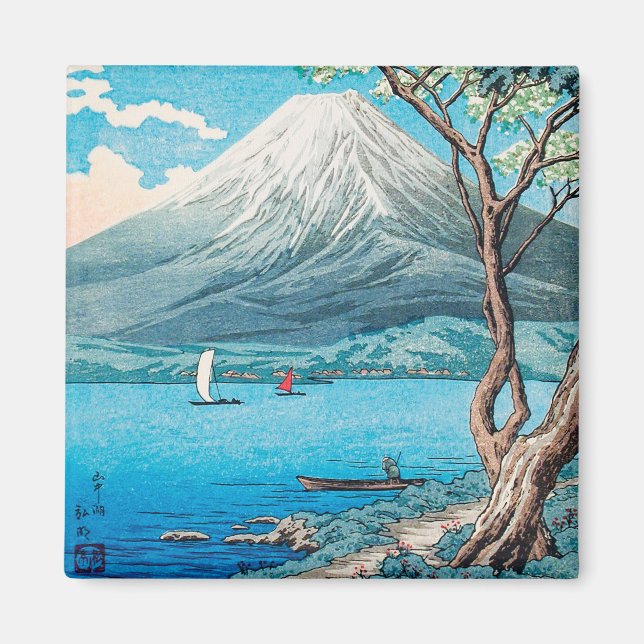 Aimant Le Mont Fuji du lac Yamanaka par Hiroaki Takahashi (Devant)