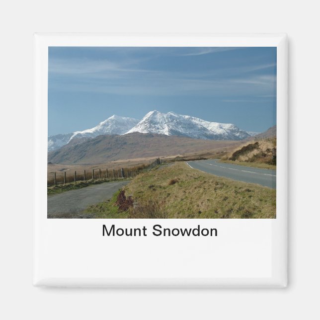 Aimant Le mont Snowdon (Devant)