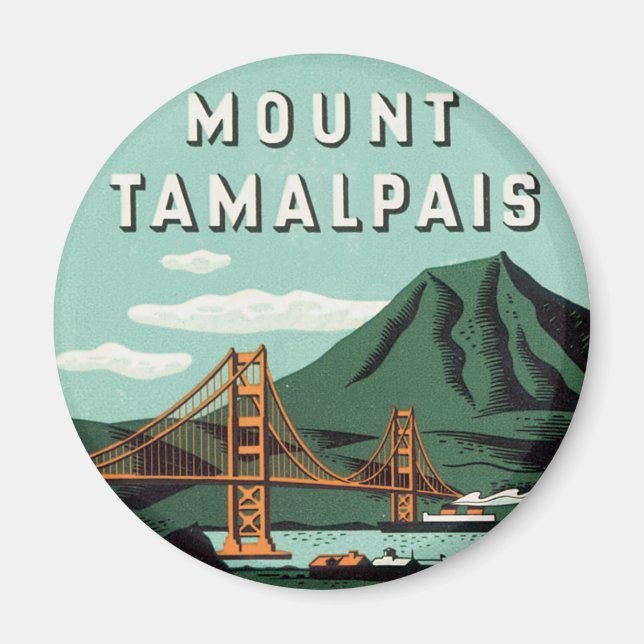 Aimant Le mont Tamalpais (Devant)