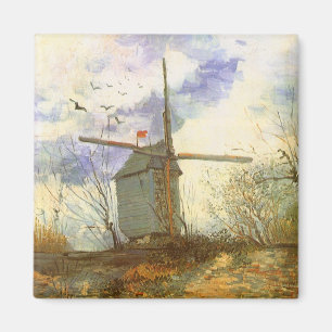 Aimant Le Moulin Galette by Vincent van Gogh, Windmills