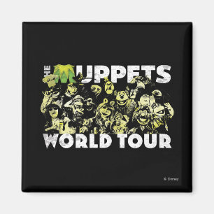 Aimant Le Muppets World Tour