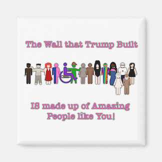 Aimant Le mur que Trump a construit