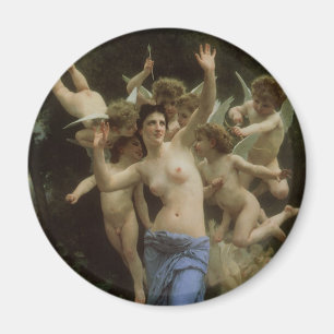 Aimant Le Nid de Guêpes par William Adolphe Bouguereau
