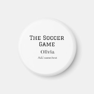 Aimant le nom du jeu de football coupe du monde fifa anné