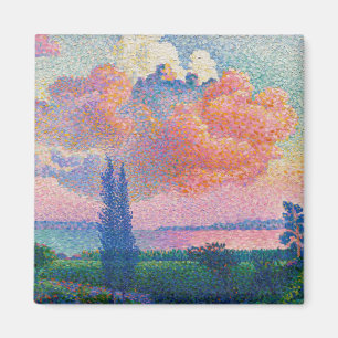 Aimant Le nuage rose, tableau de Henri-Edmond Cross