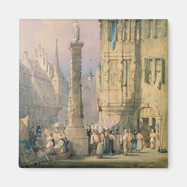 Aimant Le palais de l'évêque, Wurzburg (Devant)