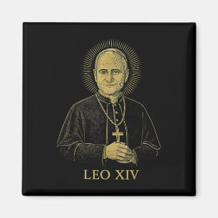 Aimant Le pape Leo Xiv Robert Francis Prevost