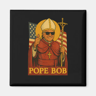Aimant Le Pape Léon Bob Premier Pape Américain Vintage Pa