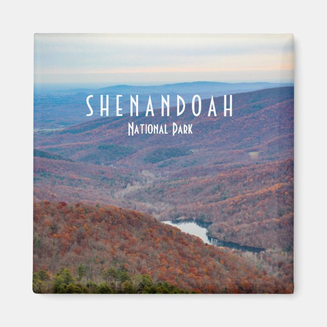Aimant Le Parc national de Shenandoah (Devant)