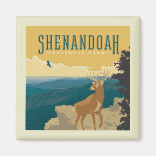 Aimant Le Parc national de Shenandoah   Cerf