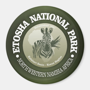 Aimant Le Parc national d'Etosha