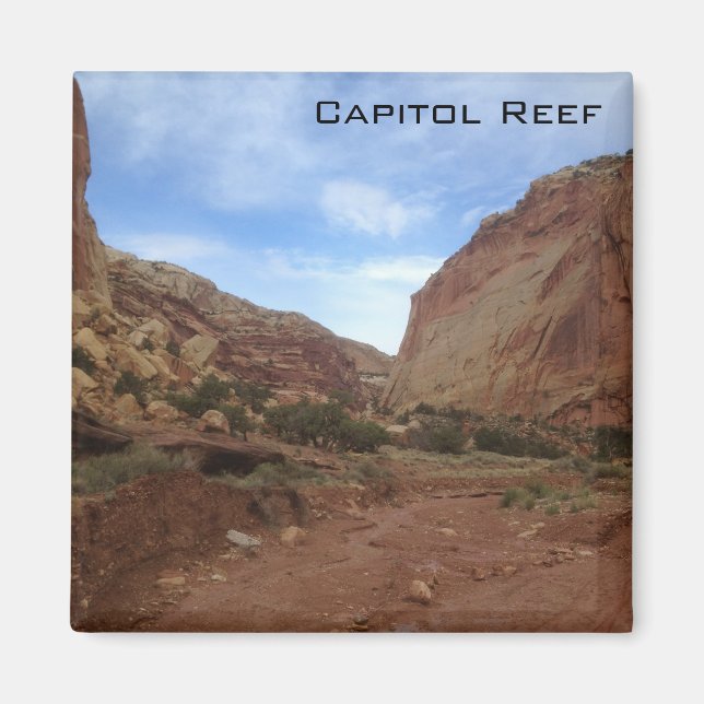 Aimant Le Parc national du Capitol Reef (Devant)