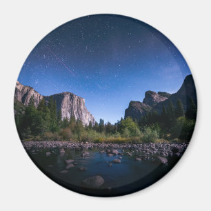 Aimant Le parc national laiteux de la manière   Yosemite