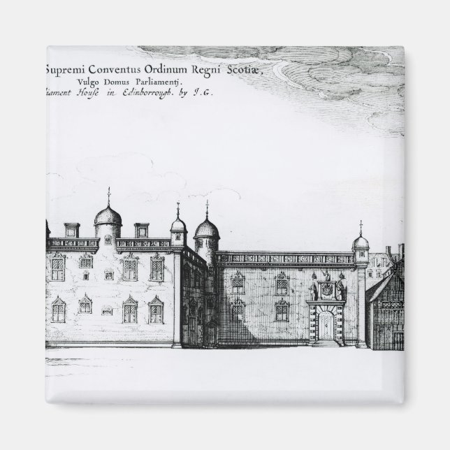 Aimant Le Parlement d'Édimbourg (Devant)