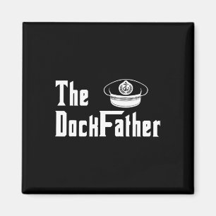 Aimant Le père Dock capitaine du bateau papa drôle de pèr