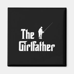 Aimant Le Père Fille Drôle Papa De Fille Pêcheur Père Et