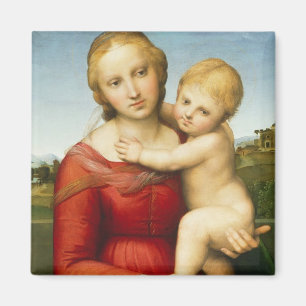 Aimant Le petit Cowper Madonna, c.1505 (huile sur le