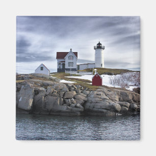 Aimant Le phare "Nubble" de Cape Neddick York, Maine