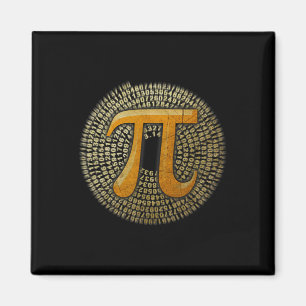 Aimant Le pi officiel 3.14 Spiral Pi-day Pour Les Nerds D