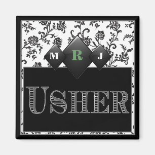 Aimant Le Pin/bouton d'Usher