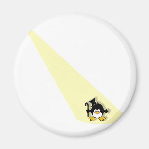 Aimant Le pingouin sous les projecteurs