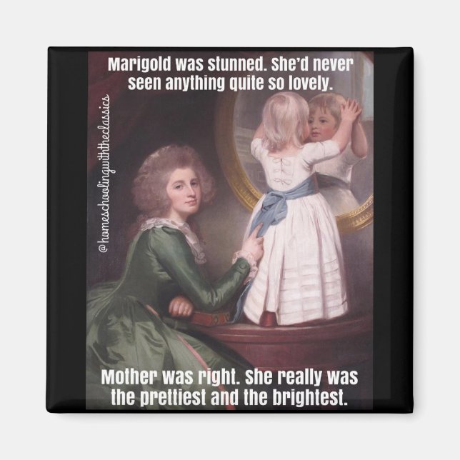 Aimant Le plus beau et le plus lumineux (Devant)