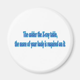 Aimant Le plus froid La table de rayons X .... Radiologie