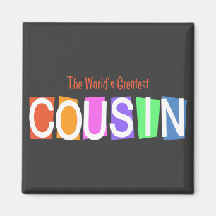 Aimant Le plus grand cousin du rétro monde