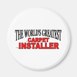 Aimant Le plus grand installateur du tapis du monde