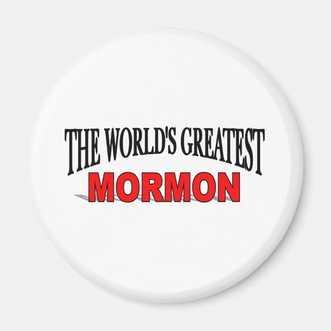Aimant Le plus grand mormon du monde (Devant)