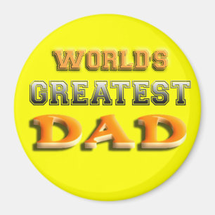 Aimant Le plus grand papa du monde