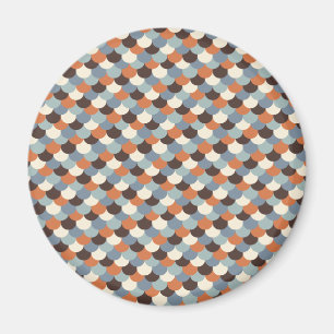 Aimant Le poisson rouge mesure l'art de vecteur